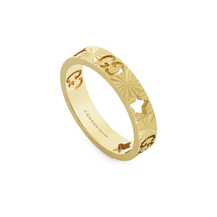 Gold Ring Gucci Icon 4mm YBC727729001