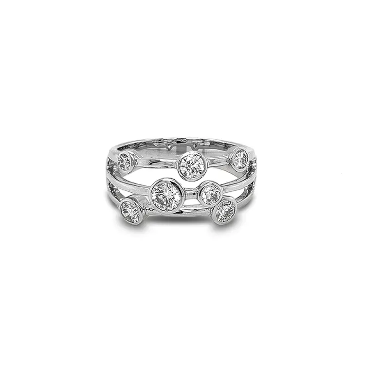 Gold Ring with Diamonds