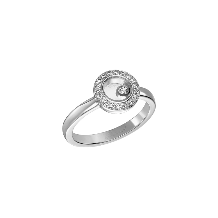 Gold Ring Chopard Happy Diamonds 82A017-1212