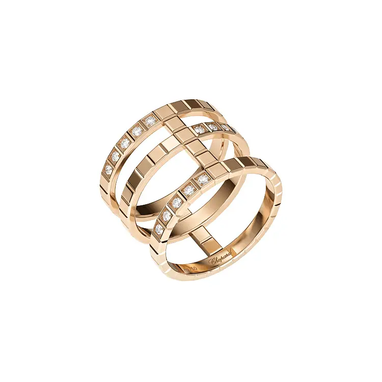Gold Ring Chopard Ice Cube 827007-5010