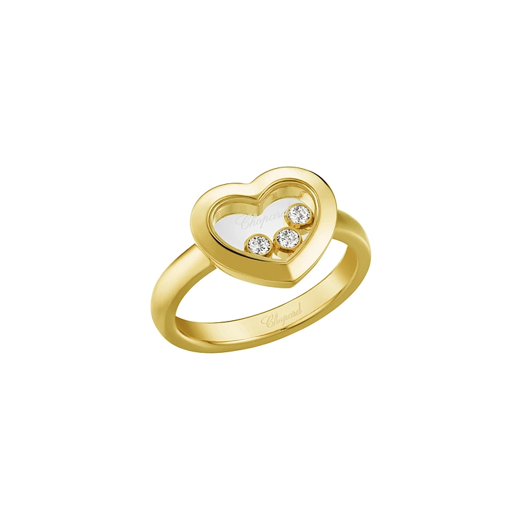 Gold Ring Chopard Happy Diamonds 82A611-0112