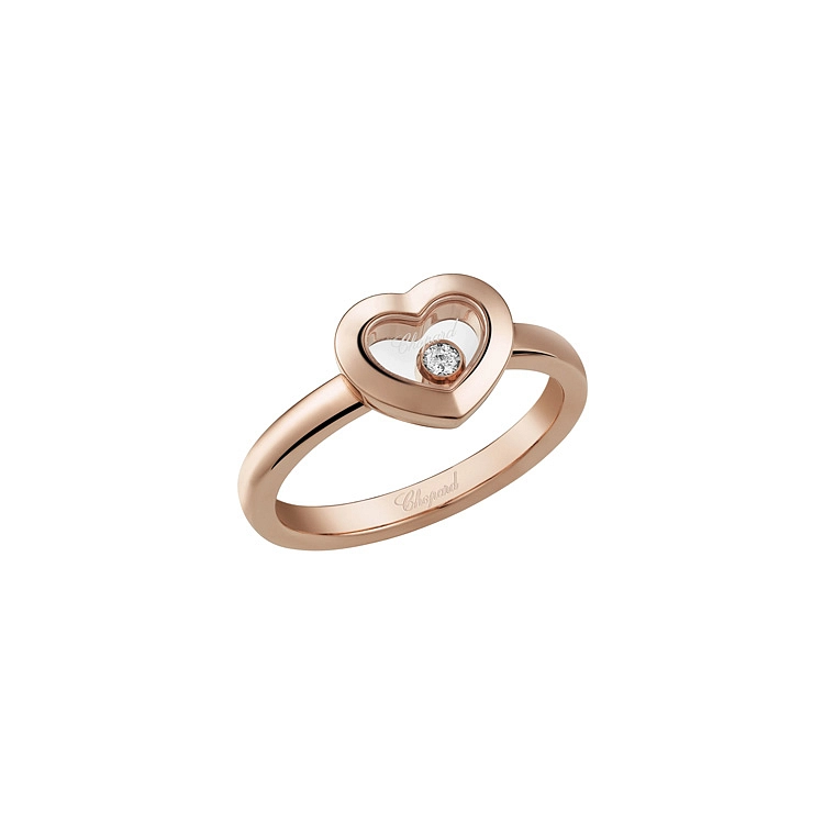 Gold Ring Chopard Happy Diamonds 82A054-5108