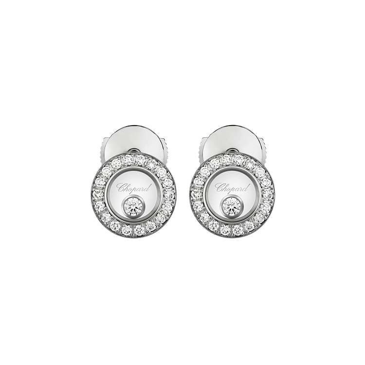 Earrings Chopard Happy Diamonds 83A017-1201