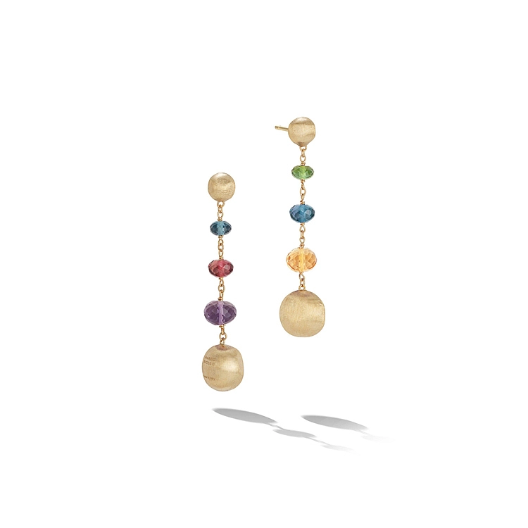 Gold Earrings Marco Bicego Africa OB1625 MIX02 Y