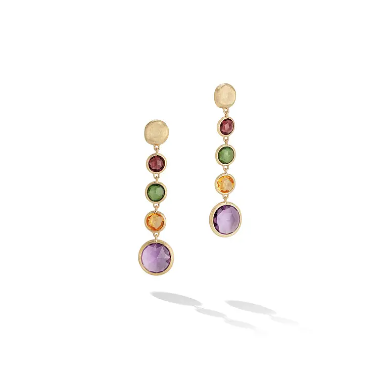 Gold Earrings Marco Bicego Jaipur OB901 MIX01 Y 02