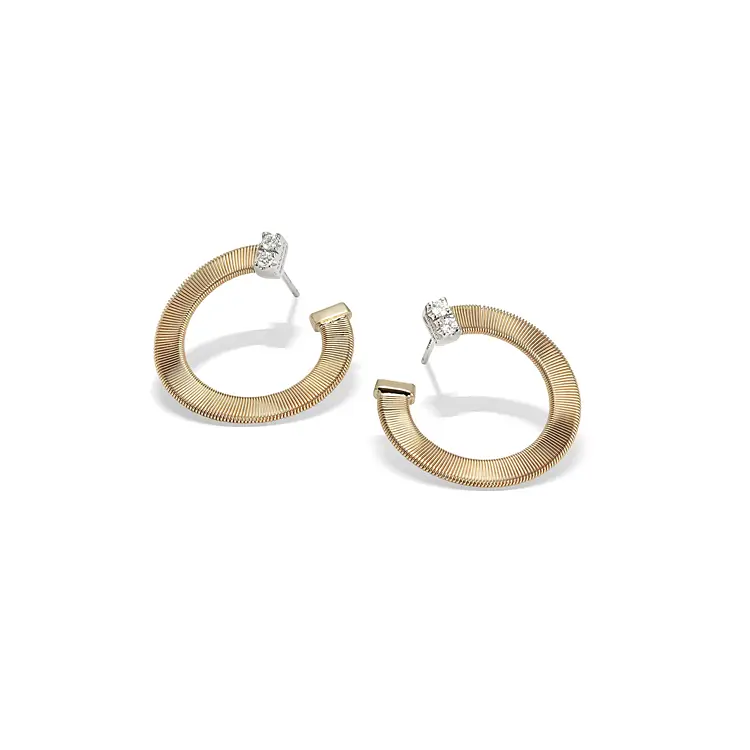 Gold Earrings Marco Bicego Masai OG376 B YW