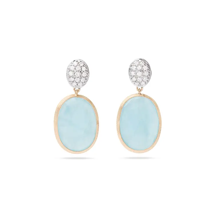 Gold Earrings Marco Bicego Siviglia OB1799-B AQ01 YW