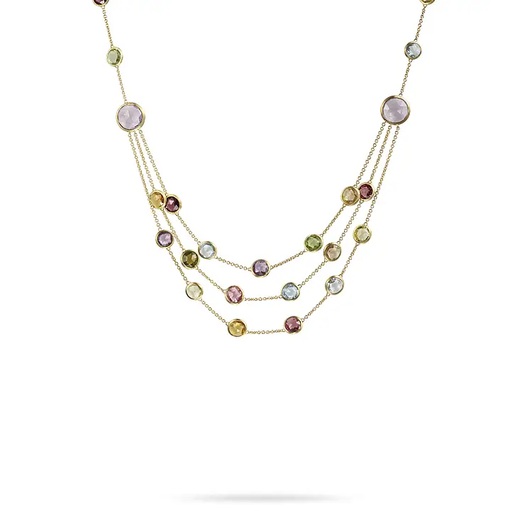 Gold Necklace Marco Bicego Jaipur CB1498 MIX01