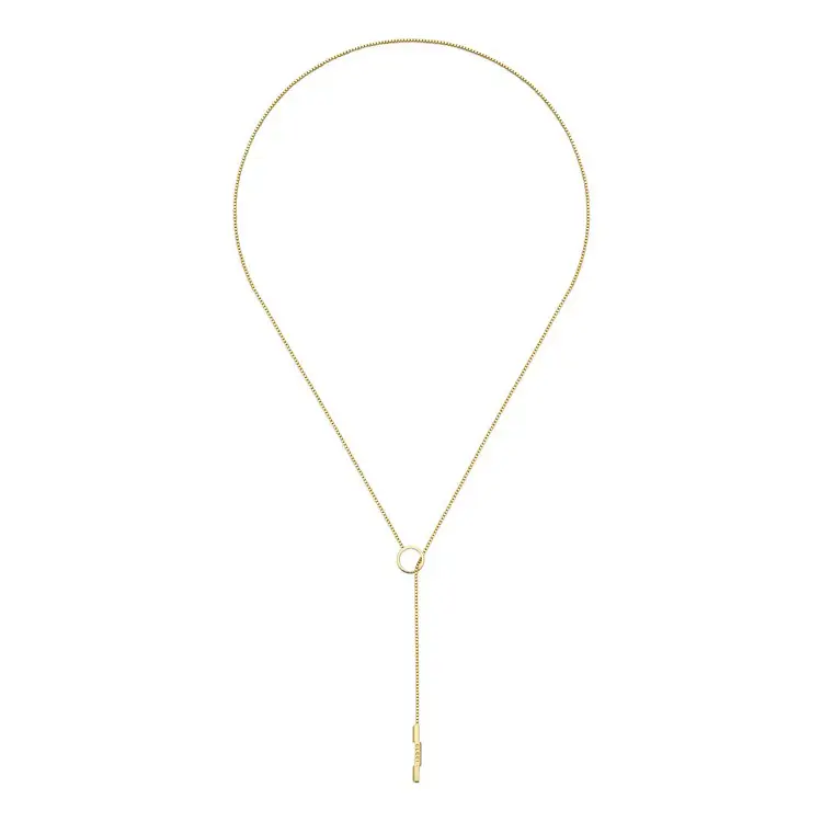 Gold Gucci Linked to Love Necklace YBB66211000100U