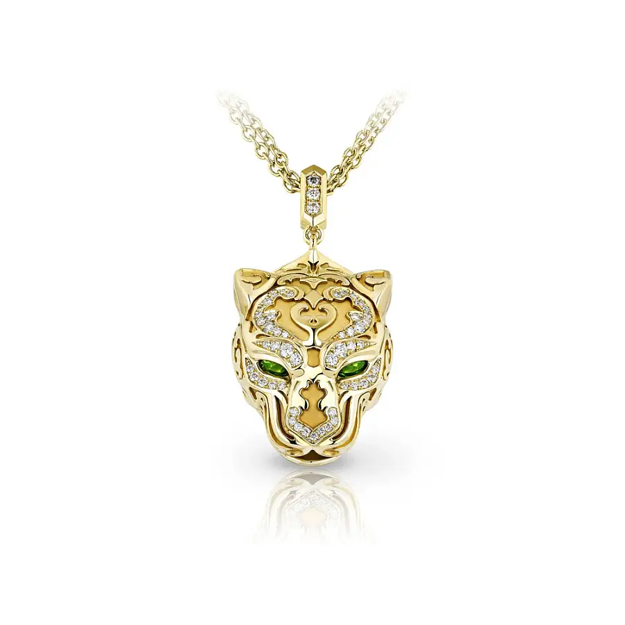 Gold Necklace Carrera y Carrera Zodaria Maxi