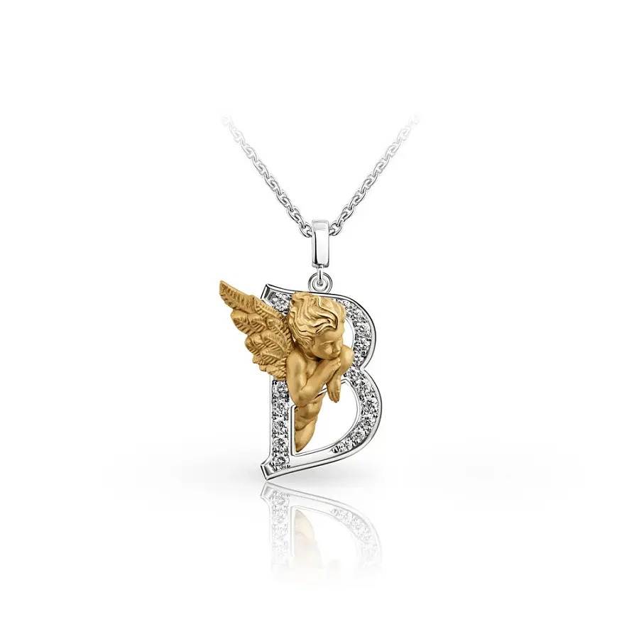 Gold Necklace Carrera y Carrera My Angel B