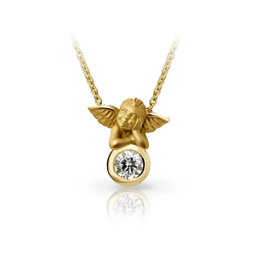 Gold Necklace Carrera y Carrera My Angel