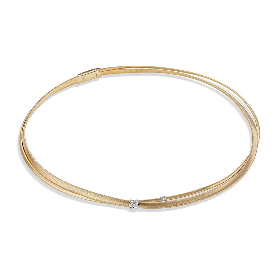 Gold Necklace Marco Bicego Masai CG732 B YW M5