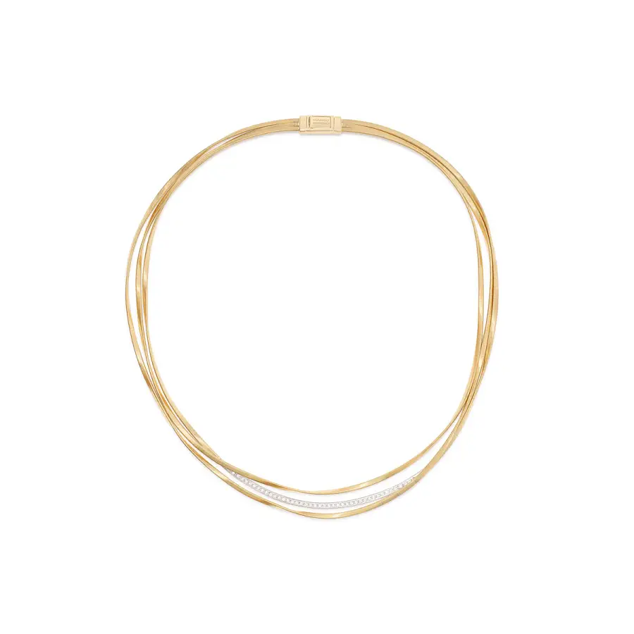 Gold Marco Bicego Marrakech Necklace CG848 B YW M5