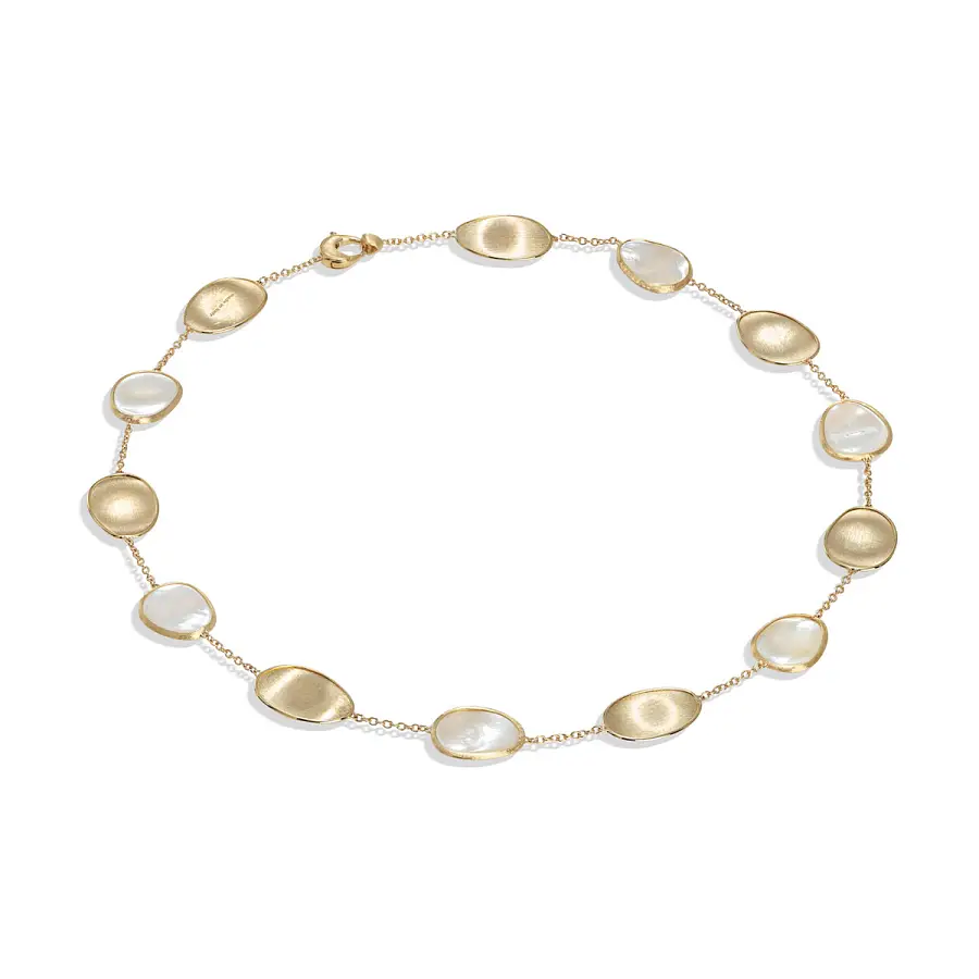 Gold Marco Bicego Lunaria Necklace CB2099 MPW Y 02