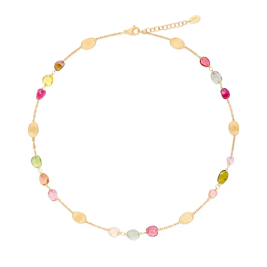 Gold Marco Bicego Lunaria Necklace CB2867 TM01 Y