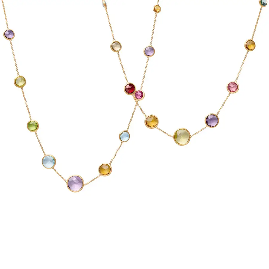 Gold Necklace Marco Bicego Jaipur Color CB2719 MIX01 Y