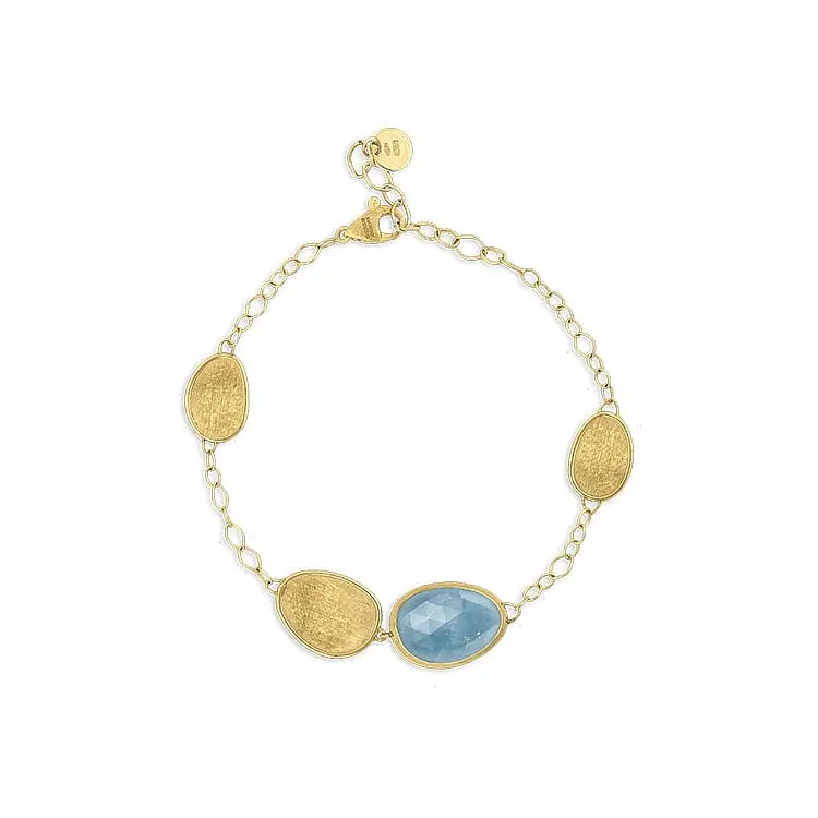 Gold Bracelet Marco Bicego Lunaria BB1981 AQD Y