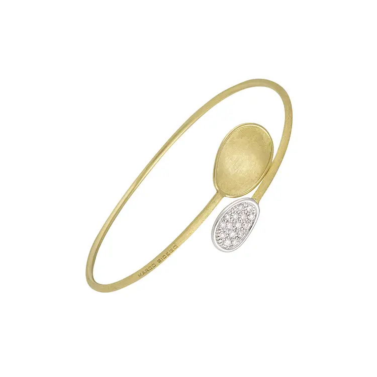 Gold Bracelet with Diamonds Marco Bicego Lunaria
