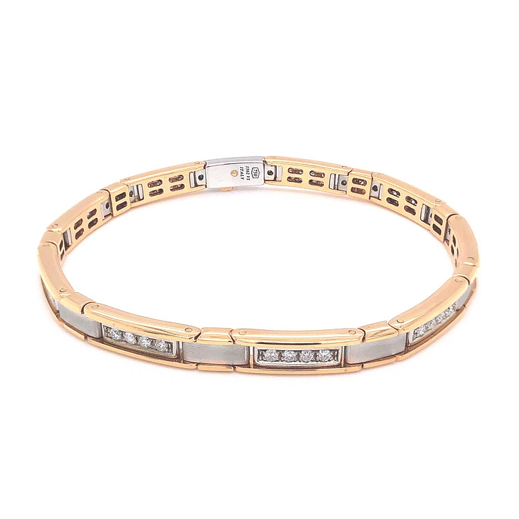 Gold Bracelet Zancan Couture First EB375BR