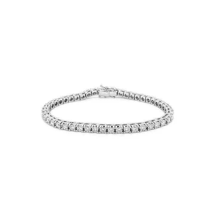 Gold Bracelet with Diamonds