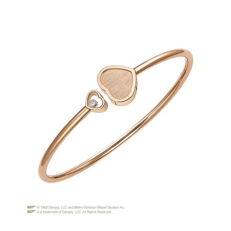 Gold Bracelet Chopard Happy Hearts Golden Hearts 85A007-5021