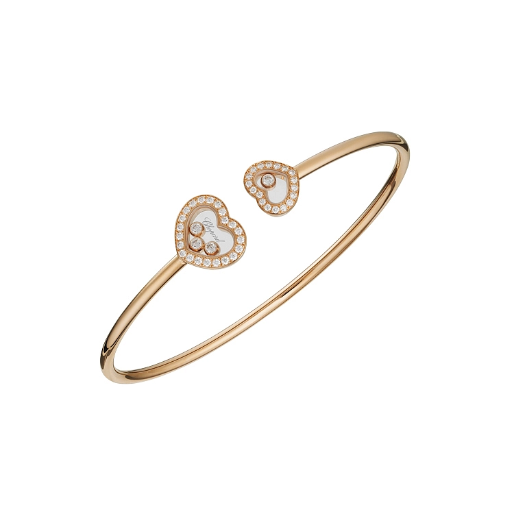 Gold Chopard Happy Diamonds Bracelet 85A614-5202