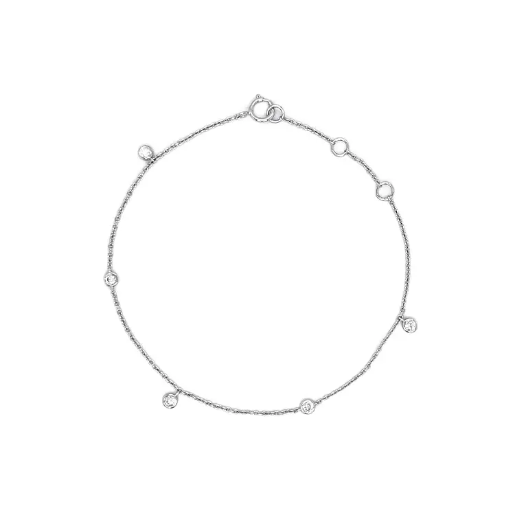 Gold Bracelet with Diamonds