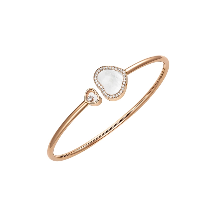 Gold Chopard Happy Hearts Bracelet 85A074-5304