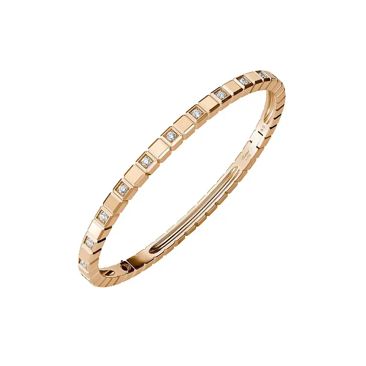 Gold Chopard Ice Cube Bracelet 858350-5011