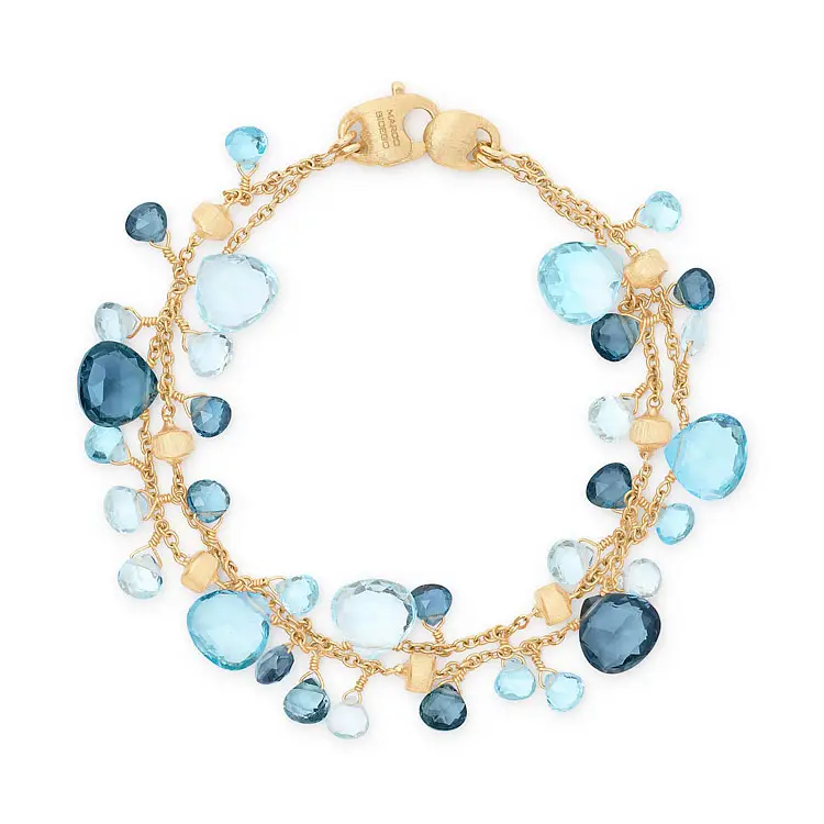 Gold Bracelet Marco Bicego Paradise BB2594 TP01 Y 02