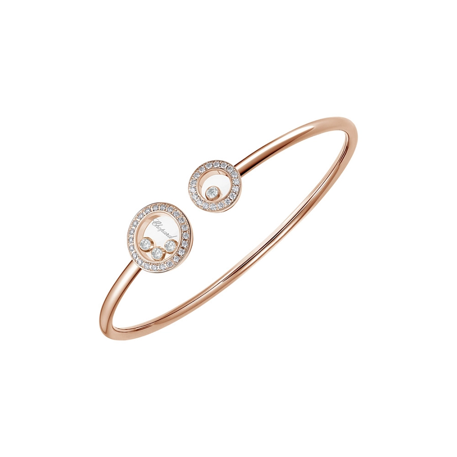 Gold Chopard Happy Diamonds Bracelet 85A618-5202