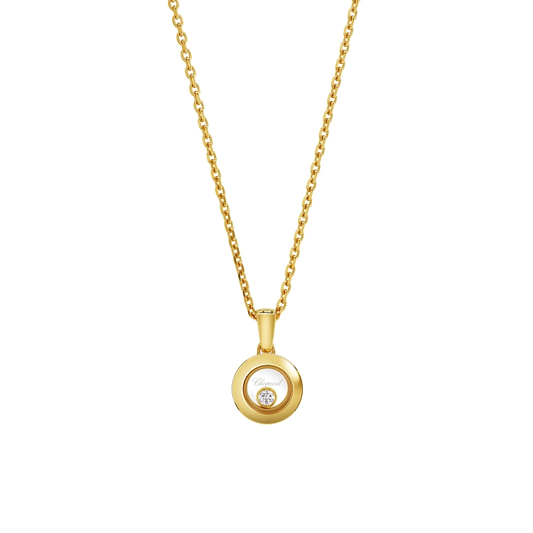 Gold Pendant Chopard Happy Diamonds 79A017-0001