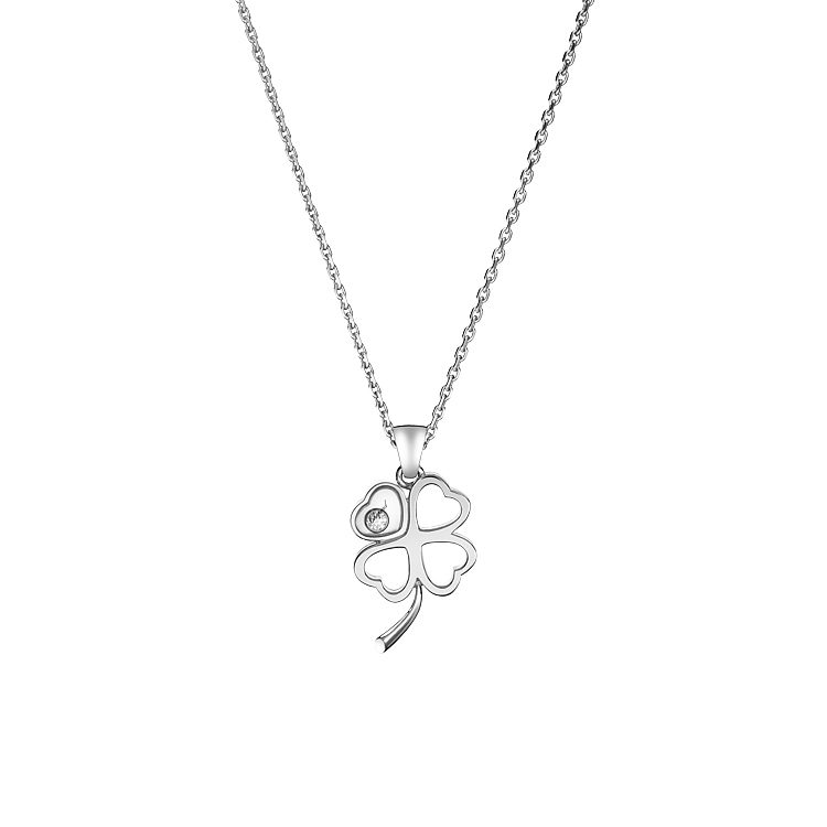 Gold Pendant Chopard Happy Diamonds 797862-1001