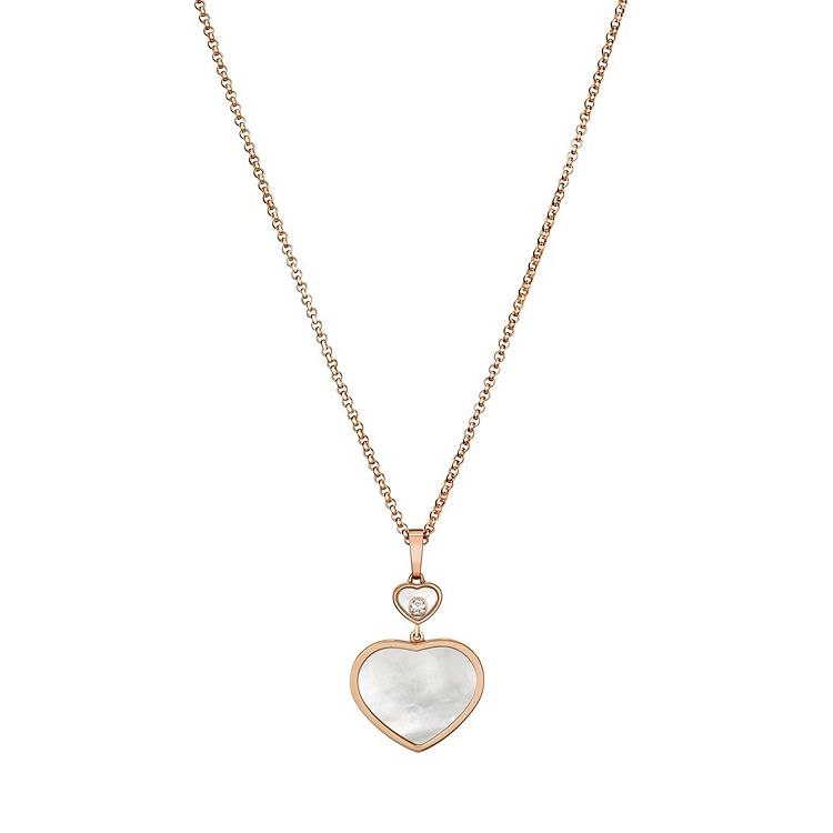 Gold Pendant Chopard Happy Hearts 797482-5301