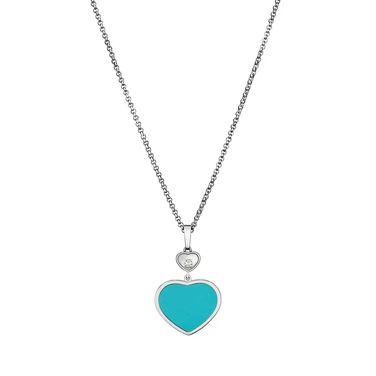 Gold Pendant Chopard Happy Hearts 797482-1401