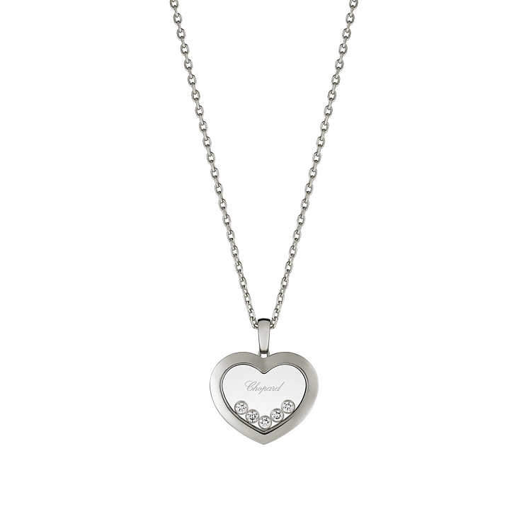 Gold Pendant Chopard Happy Diamonds 79A038-1001