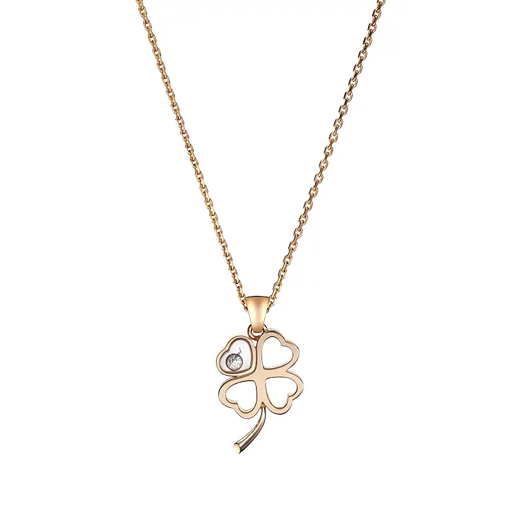 Gold Pendant Chopard Happy Diamonds 797862-5001