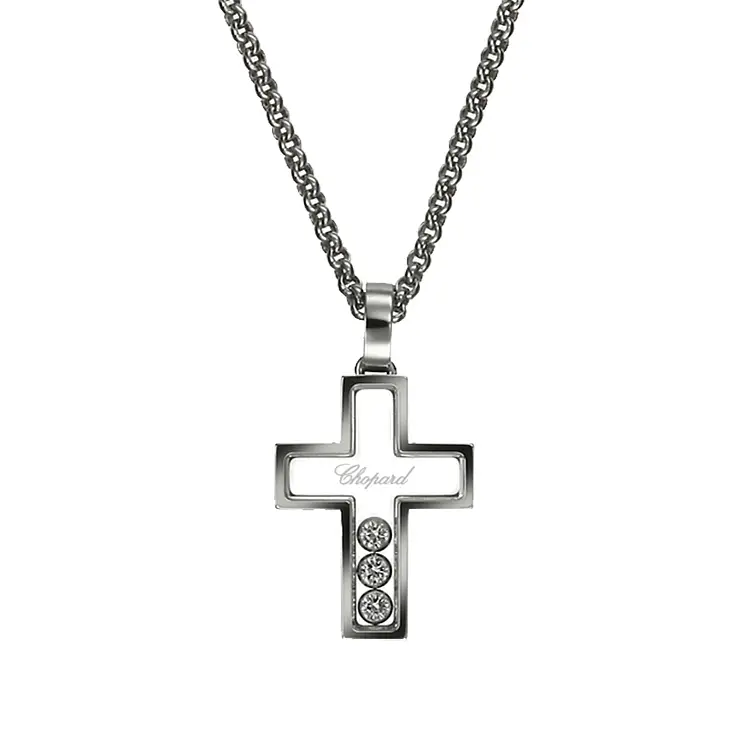 Gold Pendant Chopard Happy Diamonds 794009-1001