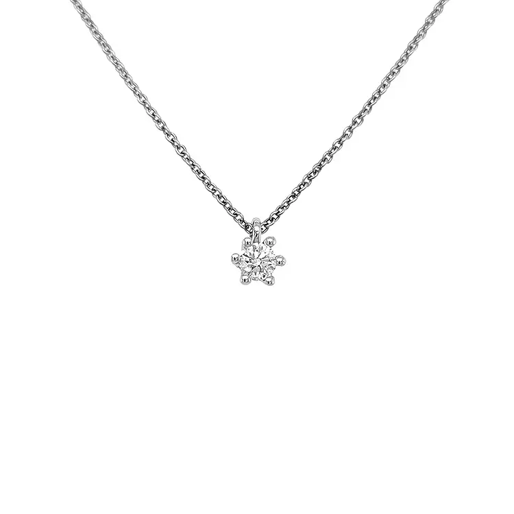 Gold Pendant with Diamond