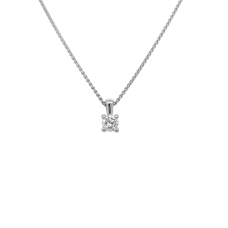 Gold Pendant with Diamonds