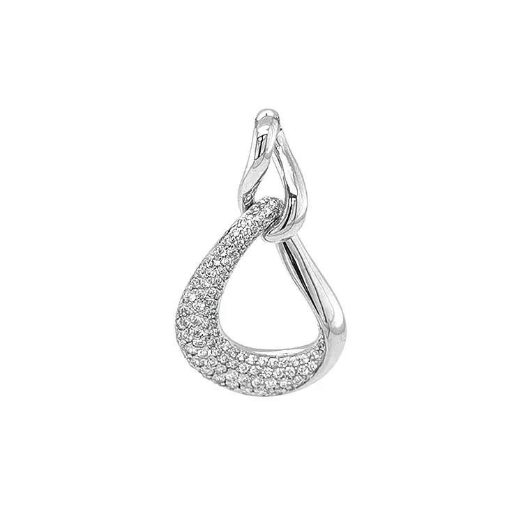 Gold Pendant with Diamonds