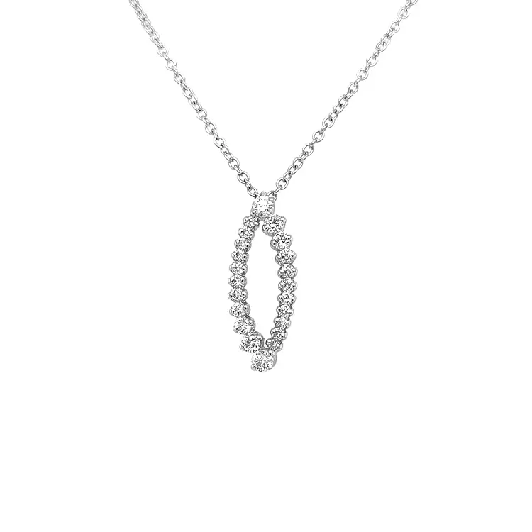 Gold Pendant with Diamonds