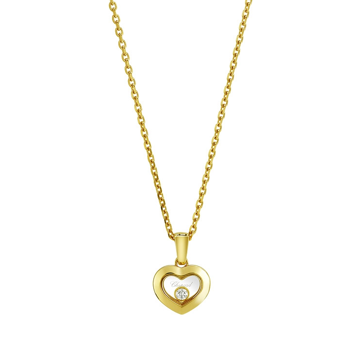 Gold Pendant Chopard Happy Diamonds 79A054-0001