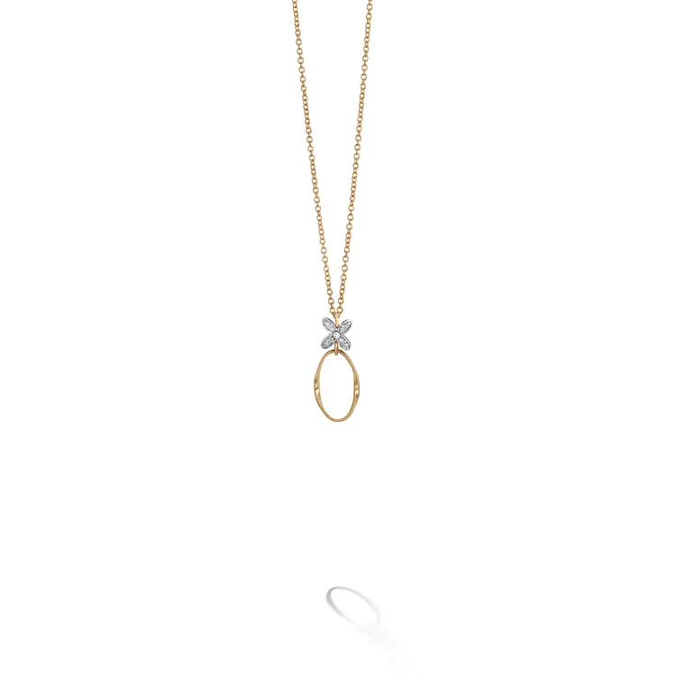 Gold Pendant Marco Bicego Marrakech Onde CG830 B3 YW