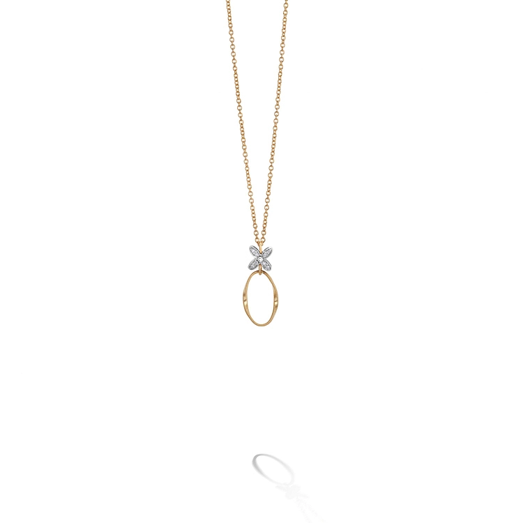 Gold Pendant Marco Bicego Marrakech Onde CG830 B3 YW