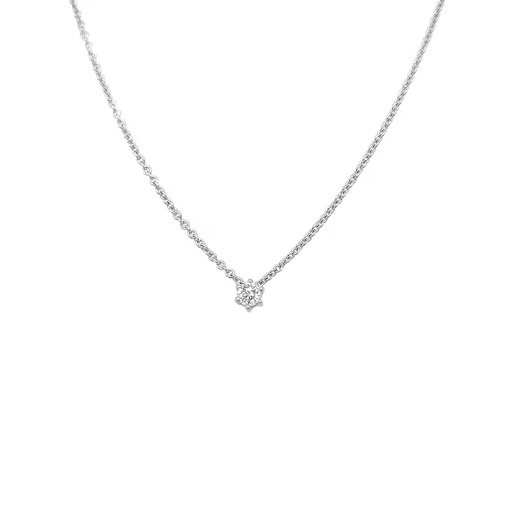 Gold Pendant with Diamond