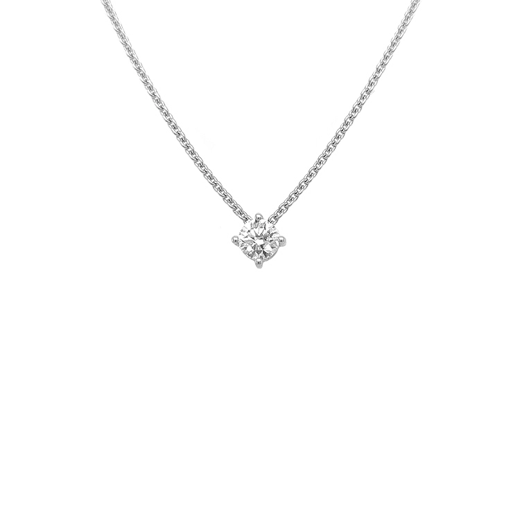 Gold Pendant with Diamond