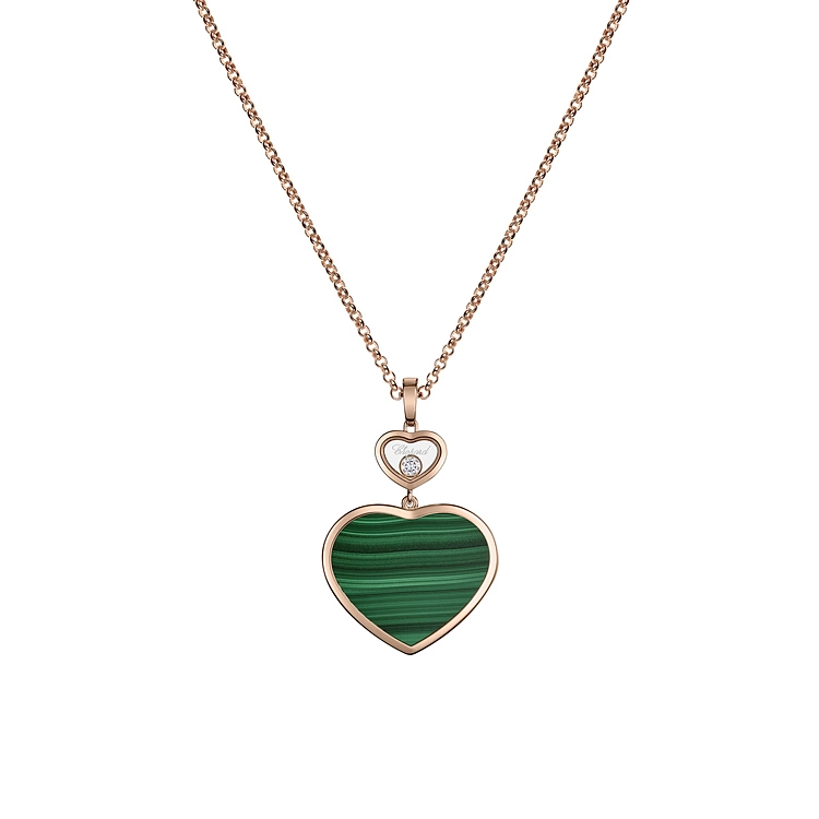 Gold Pendant Chopard Happy Hearts 79A075-5151