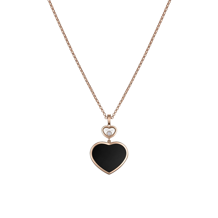 Gold Pendant Chopard Happy Hearts 79A075-5201